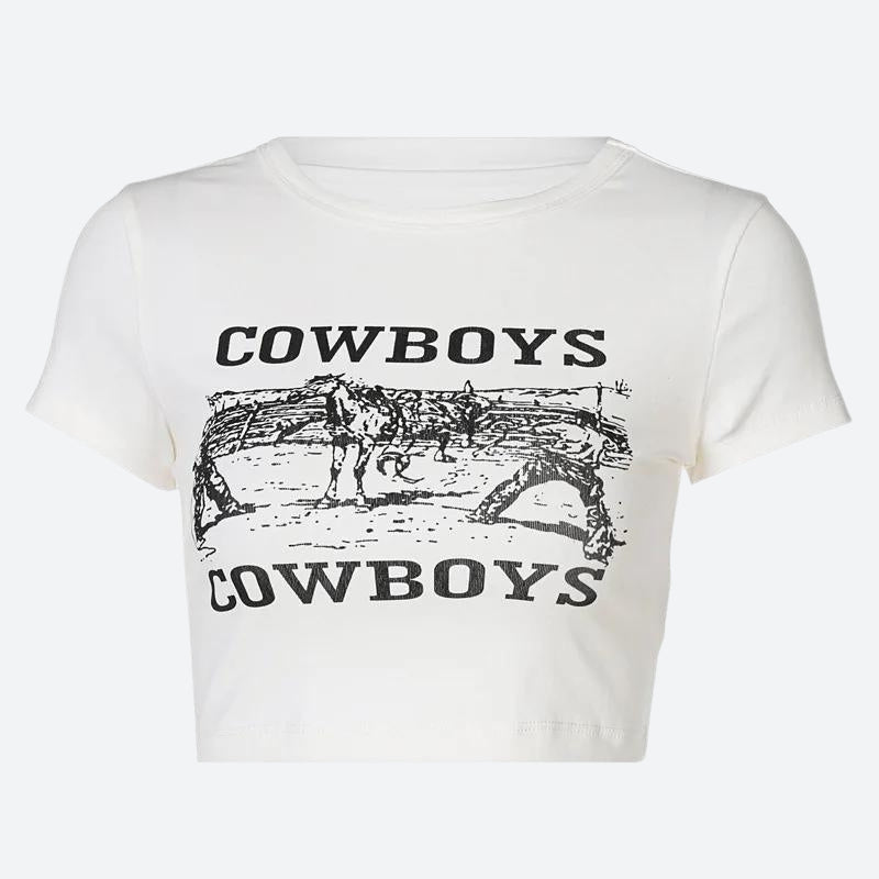Stylish Work Outfits, Outfit Summer Ideas Cowboys Crop Tee Stylish Work Outfits, Outfit Summer Ideas Cowboys Crop Tee