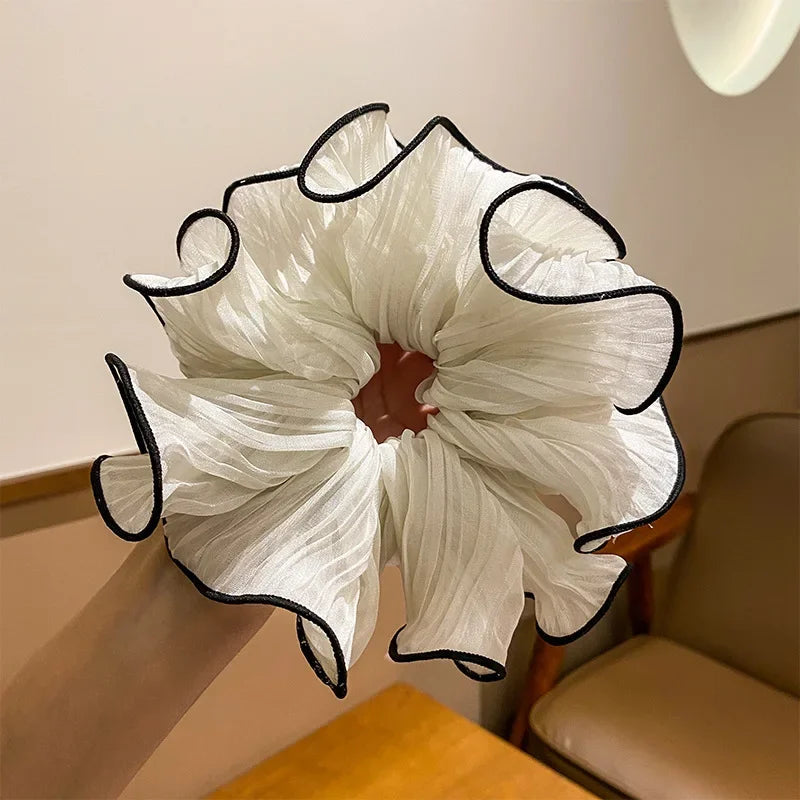 Stylish Work Outfits, Outfit Summer Ideas Crinkle Chiffon Scrunchies Stylish Work Outfits, Outfit Summer Ideas Crinkle Chiffon Scrunchies