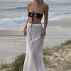 Stylish Work Outfits, Outfit Summer Ideas Crochet Beach Maxi Skirt