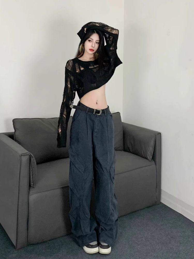 Stylish Work Outfits, Outfit Summer Ideas Crochet Crop Sweater Stylish Work Outfits, Outfit Summer Ideas Crochet Crop Sweater