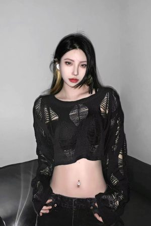 Stylish Work Outfits, Outfit Summer Ideas Crochet Crop Sweater