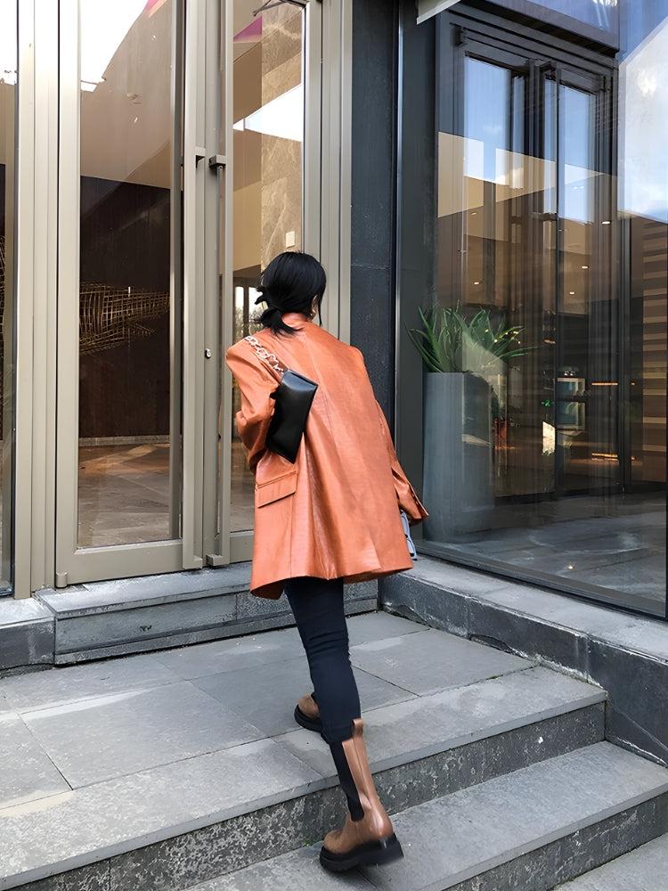 Stylish Work Outfits, Outfit Summer Ideas Crocodile Blazer Jacket Stylish Work Outfits, Outfit Summer Ideas Crocodile Blazer Jacket