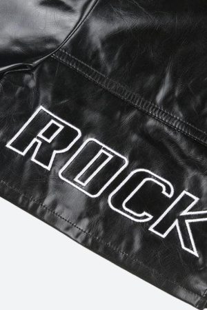 Stylish Work Outfits, Outfit Summer Ideas Cropped Biker Jacket