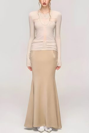 Stylish Work Outfits, Outfit Summer Ideas Cross Cut Out Top