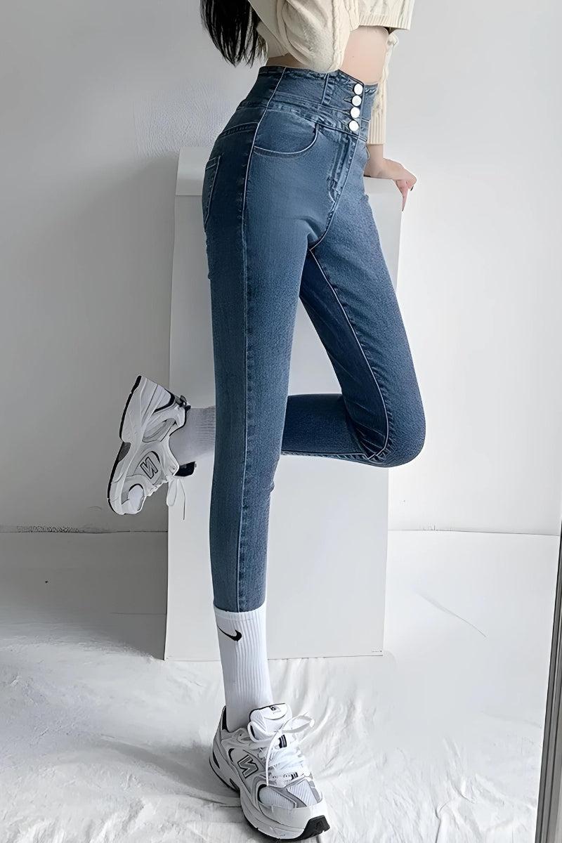 Stylish Work Outfits, Outfit Summer Ideas Cut Out Cross Waistband Skinny Jeans Stylish Work Outfits, Outfit Summer Ideas Cut Out Cross Waistband Skinny Jeans