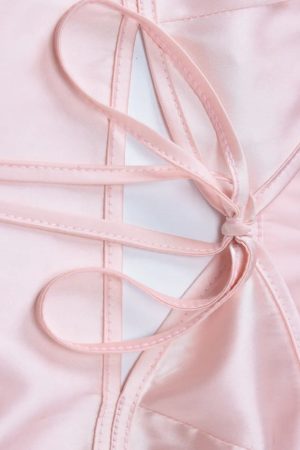 Stylish Work Outfits, Outfit Summer Ideas Cut Out Satin Maxi Dress