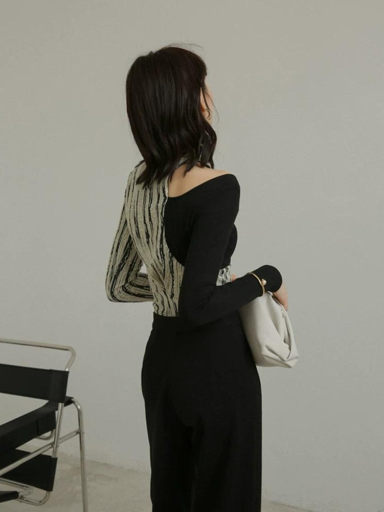 Stylish Work Outfits, Outfit Summer Ideas Cut Out Shoulder Patch Top Stylish Work Outfits, Outfit Summer Ideas Cut Out Shoulder Patch Top