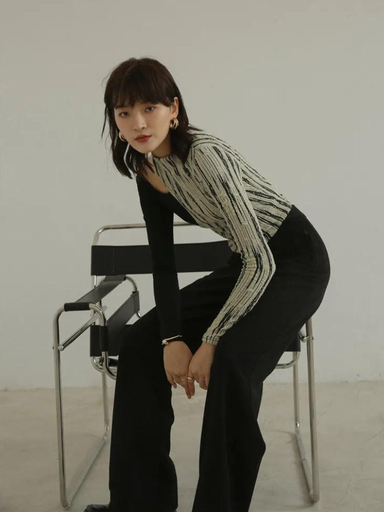 Stylish Work Outfits, Outfit Summer Ideas Cut Out Shoulder Patch Top Stylish Work Outfits, Outfit Summer Ideas Cut Out Shoulder Patch Top