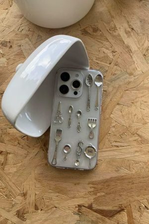 Stylish Work Outfits, Outfit Summer Ideas Cutlery Set Clear Phone Case