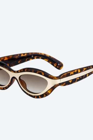 Stylish Work Outfits, Outfit Summer Ideas Cyberpunk Cat Eye Sunglasses