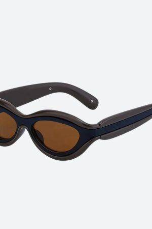 Stylish Work Outfits, Outfit Summer Ideas Cyberpunk Cat Eye Sunglasses