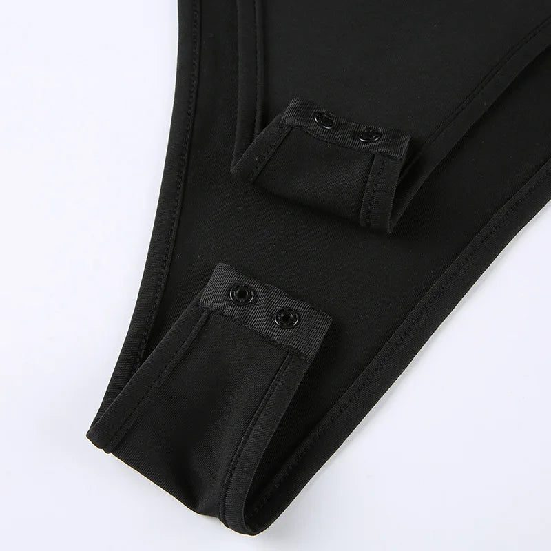 Stylish Work Outfits, Outfit Summer Ideas Cyberpunk Cut Out Bodysuit Stylish Work Outfits, Outfit Summer Ideas Cyberpunk Cut Out Bodysuit