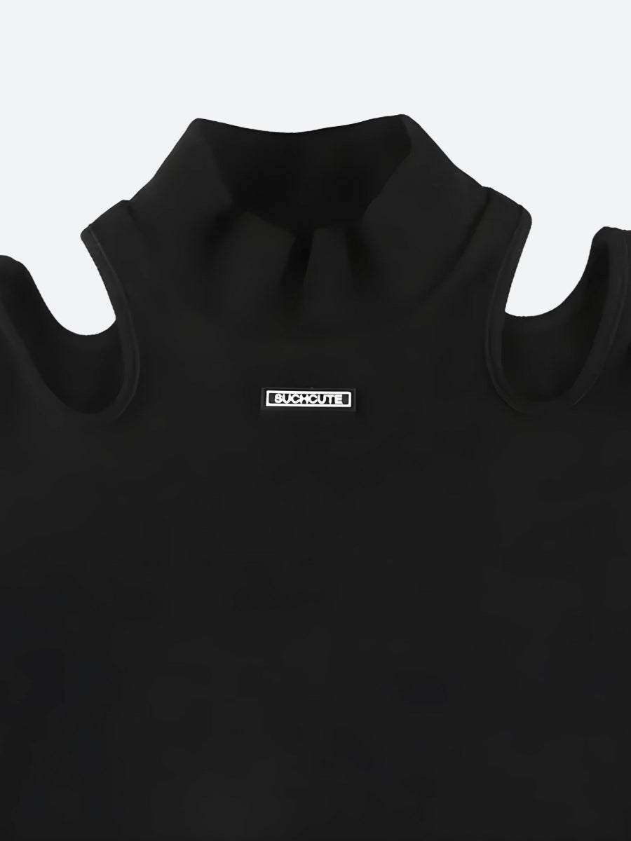 Stylish Work Outfits, Outfit Summer Ideas Cyberpunk Cut Out Corduroy Bodysuit Stylish Work Outfits, Outfit Summer Ideas Cyberpunk Cut Out Corduroy Bodysuit