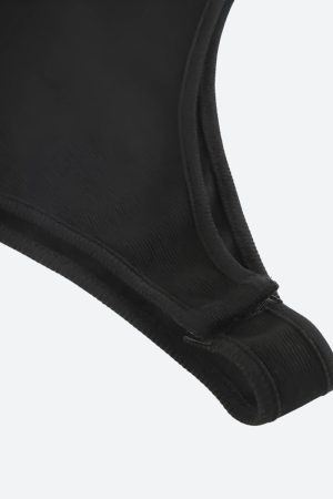 Stylish Work Outfits, Outfit Summer Ideas Cyberpunk Cut Out Corduroy Bodysuit