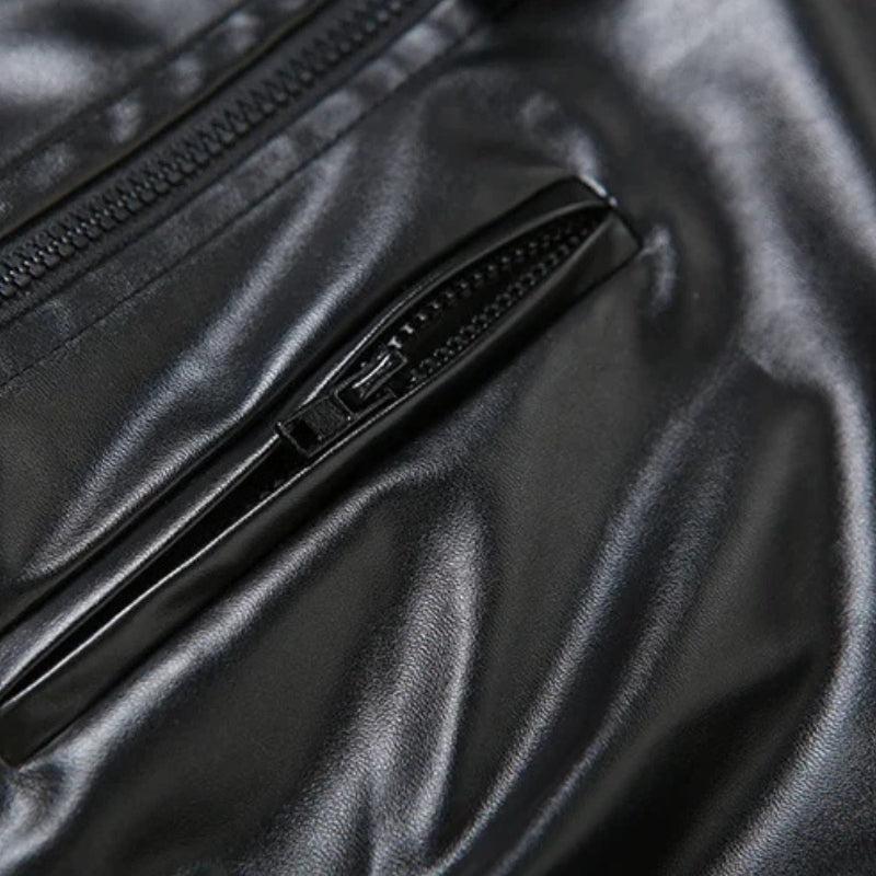 Stylish Work Outfits, Outfit Summer Ideas Cyberpunk Faux Leather Zip Up Top Stylish Work Outfits, Outfit Summer Ideas Cyberpunk Faux Leather Zip Up Top