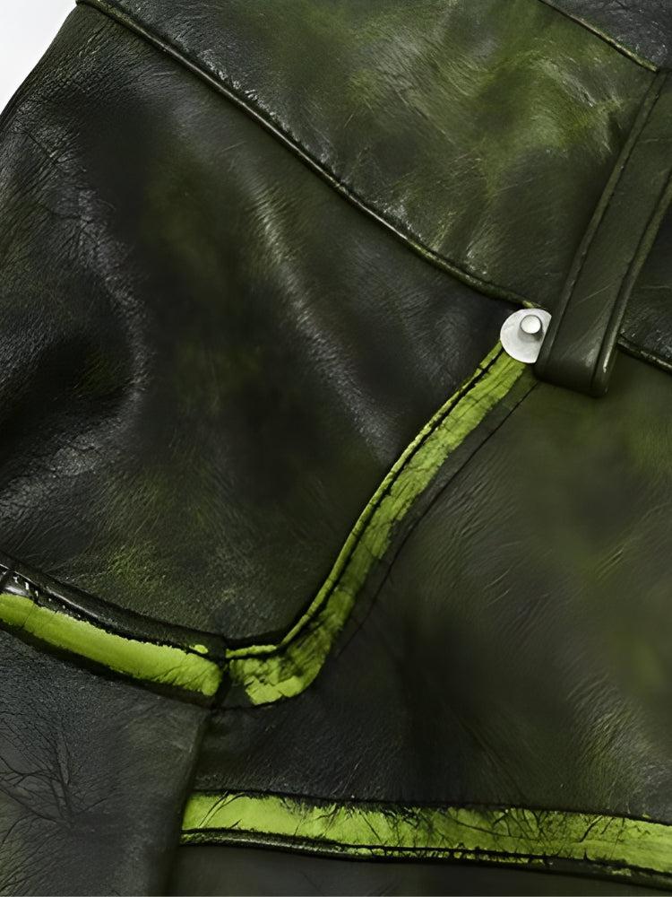 Stylish Work Outfits, Outfit Summer Ideas Cyberpunk Forest Faux Leather Pants Stylish Work Outfits, Outfit Summer Ideas Cyberpunk Forest Faux Leather Pants