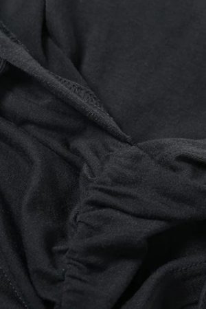 Stylish Work Outfits, Outfit Summer Ideas Cyberpunk Hooded Crop Top