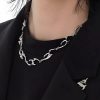 Stylish Work Outfits, Outfit Summer Ideas Cyberpunk Necklace