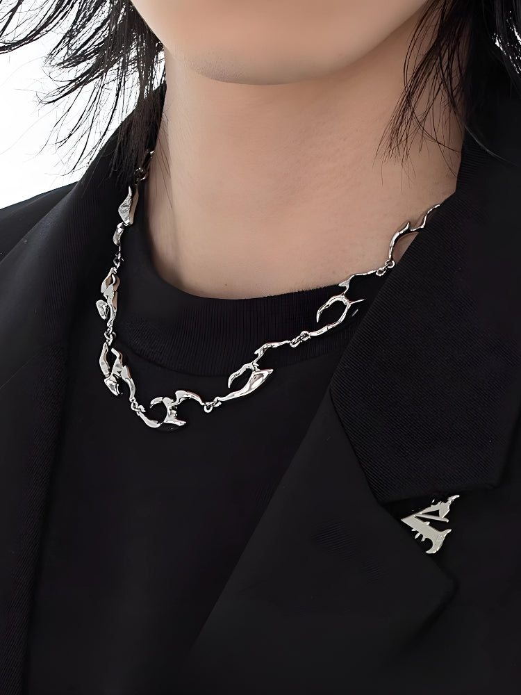 Stylish Work Outfits, Outfit Summer Ideas Cyberpunk Necklace Stylish Work Outfits, Outfit Summer Ideas Cyberpunk Necklace