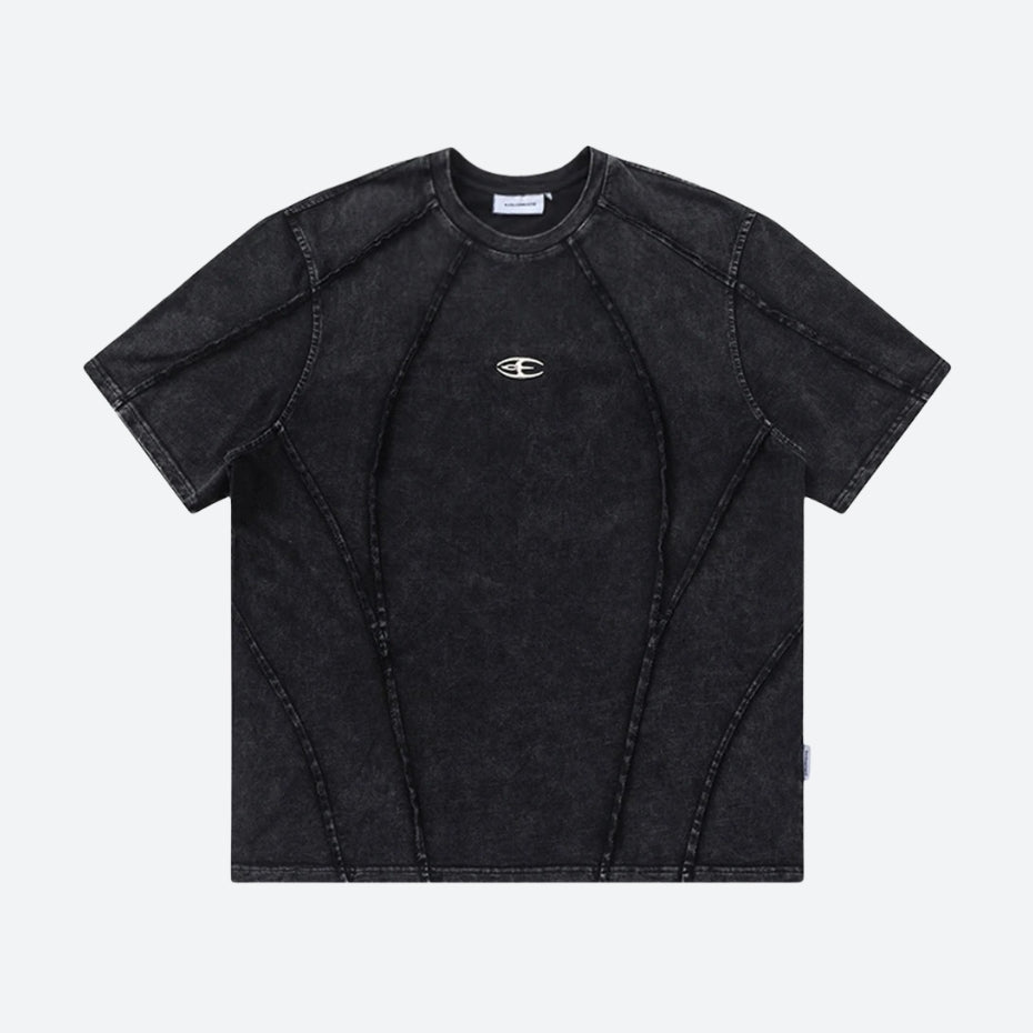 Stylish Work Outfits, Outfit Summer Ideas Cyberpunk Patchwork Tee