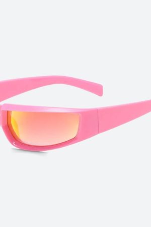 Stylish Work Outfits, Outfit Summer Ideas Cyberpunk Rave Sunglasses