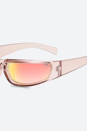 Stylish Work Outfits, Outfit Summer Ideas Cyberpunk Rave Sunglasses