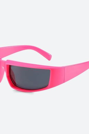 Stylish Work Outfits, Outfit Summer Ideas Cyberpunk Rave Sunglasses