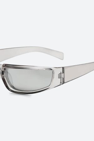 Stylish Work Outfits, Outfit Summer Ideas Cyberpunk Rave Sunglasses