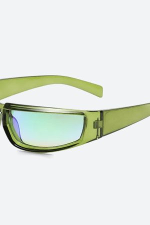 Stylish Work Outfits, Outfit Summer Ideas Cyberpunk Rave Sunglasses
