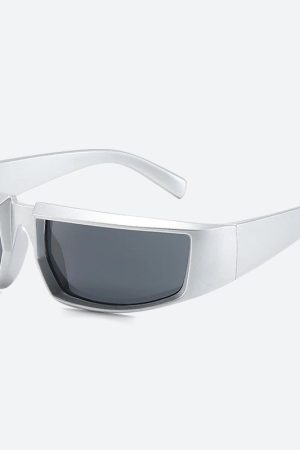 Stylish Work Outfits, Outfit Summer Ideas Cyberpunk Rave Sunglasses