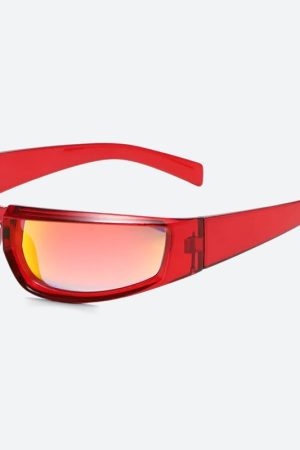 Stylish Work Outfits, Outfit Summer Ideas Cyberpunk Rave Sunglasses