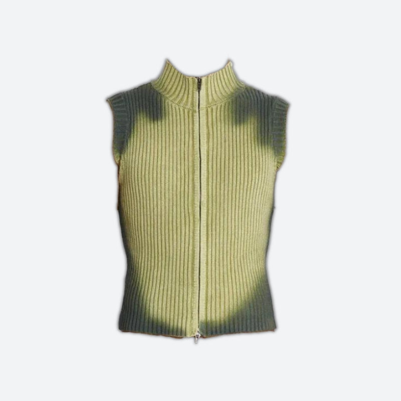 Stylish Work Outfits, Outfit Summer Ideas Cyberpunk Zip-Up Cardigan Vest Stylish Work Outfits, Outfit Summer Ideas Cyberpunk Zip-Up Cardigan Vest