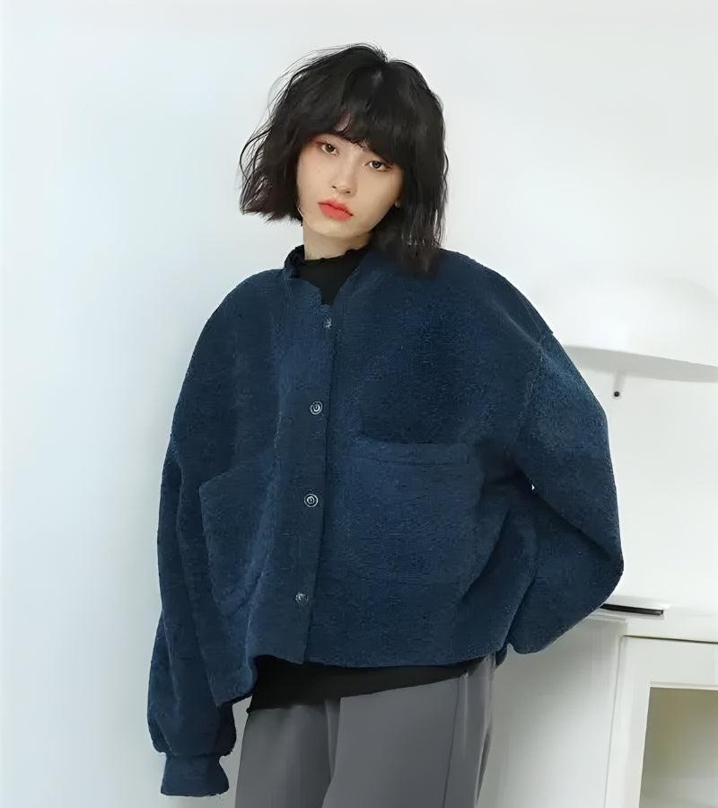 Stylish Work Outfits, Outfit Summer Ideas Dark Academia Button Up Pockets Cardigan Stylish Work Outfits, Outfit Summer Ideas Dark Academia Button Up Pockets Cardigan