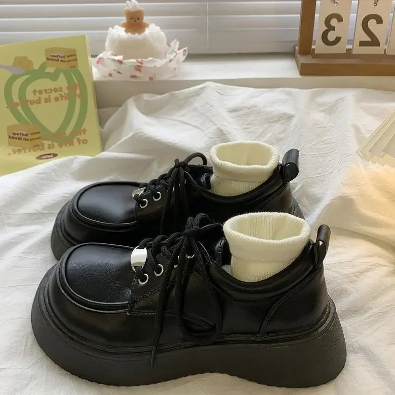 Stylish Work Outfits, Outfit Summer Ideas Dark Academia Lace Up Mary Jane Shoes Stylish Work Outfits, Outfit Summer Ideas Dark Academia Lace Up Mary Jane Shoes