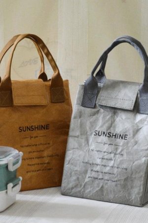 Stylish Work Outfits, Outfit Summer Ideas Dark Academia Paper Look Handbag