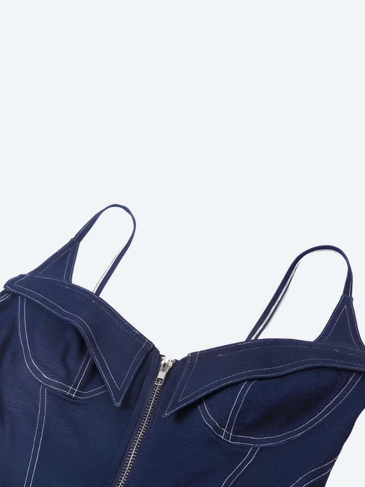 Stylish Work Outfits, Outfit Summer Ideas Denim Bodysuit Stylish Work Outfits, Outfit Summer Ideas Denim Bodysuit