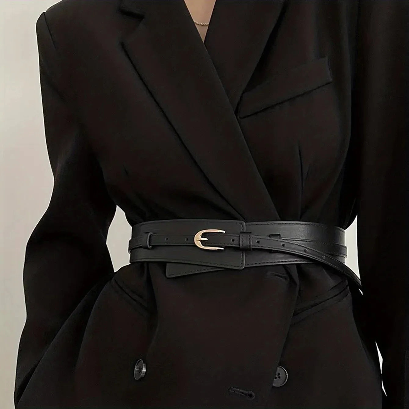 Stylish Work Outfits, Outfit Summer Ideas Detachable Faux Leather Belt Stylish Work Outfits, Outfit Summer Ideas Detachable Faux Leather Belt