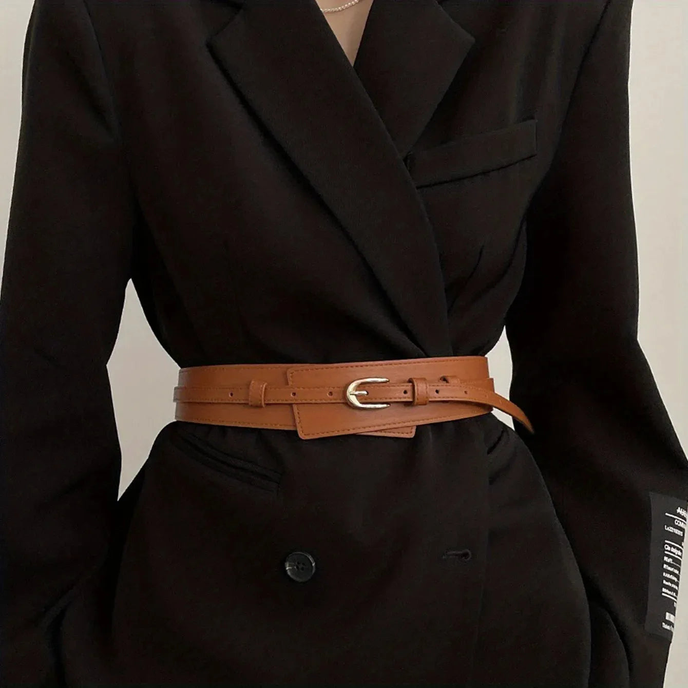 Stylish Work Outfits, Outfit Summer Ideas Detachable Faux Leather Belt Stylish Work Outfits, Outfit Summer Ideas Detachable Faux Leather Belt