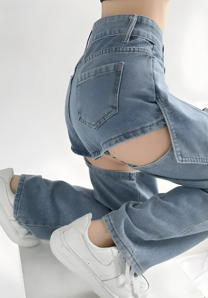 Stylish Work Outfits, Outfit Summer Ideas Detachable Straight Leg Jeans Stylish Work Outfits, Outfit Summer Ideas Detachable Straight Leg Jeans