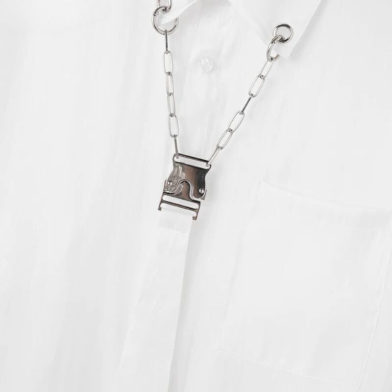 Stylish Work Outfits, Outfit Summer Ideas Detachable Tie Shirt Stylish Work Outfits, Outfit Summer Ideas Detachable Tie Shirt