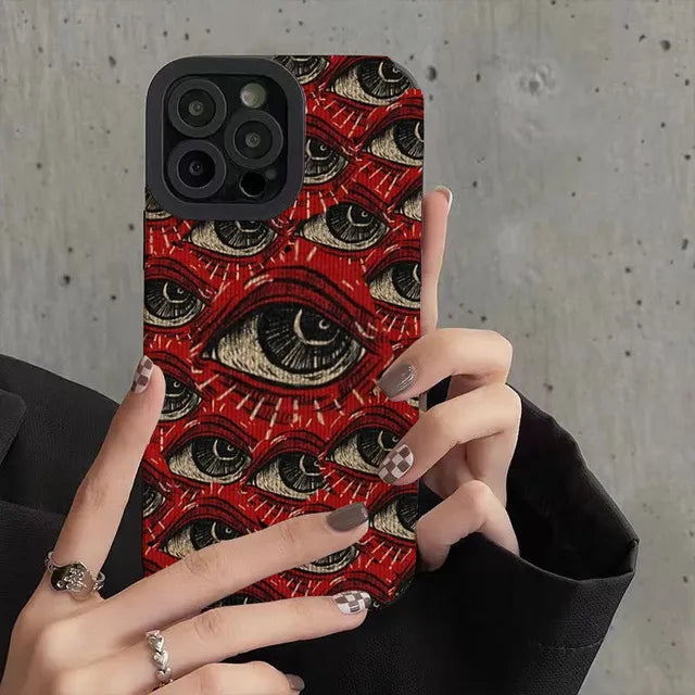 Stylish Work Outfits, Outfit Summer Ideas Devil Eyes Phone Case