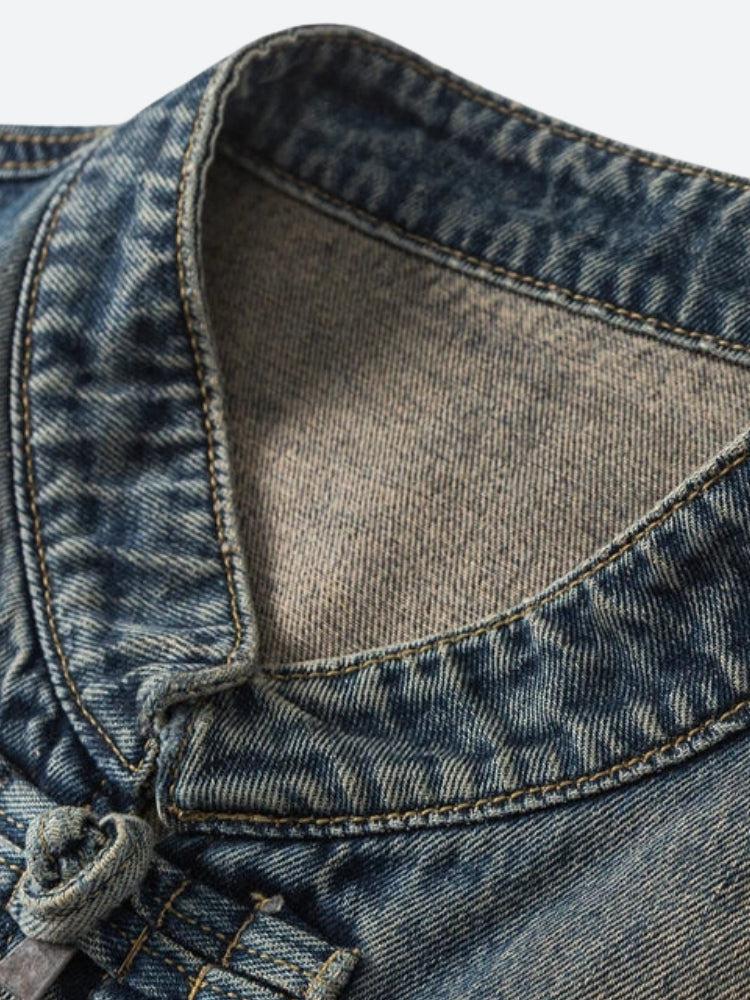 Stylish Work Outfits, Outfit Summer Ideas Distressed Denim Jacket Stylish Work Outfits, Outfit Summer Ideas Distressed Denim Jacket