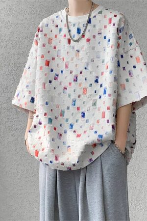 Stylish Work Outfits, Outfit Summer Ideas Distressed Linen Tee