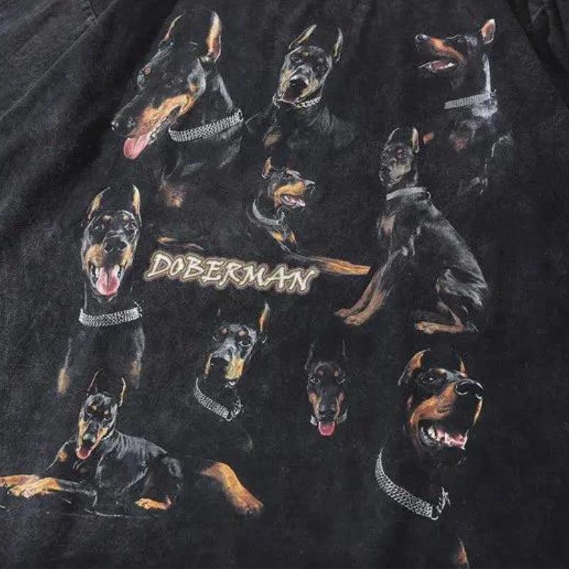 Stylish Work Outfits, Outfit Summer Ideas Doberman Tee Stylish Work Outfits, Outfit Summer Ideas Doberman Tee
