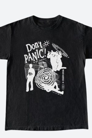 Stylish Work Outfits, Outfit Summer Ideas Don't Panic Tee
