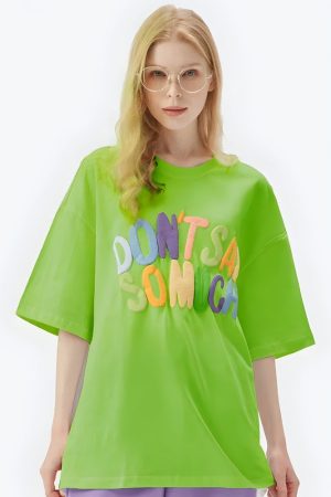 Stylish Work Outfits, Outfit Summer Ideas Don't Say So Much Tee