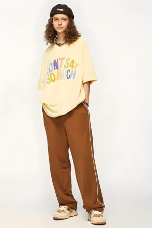 Stylish Work Outfits, Outfit Summer Ideas Don't Say So Much Tee