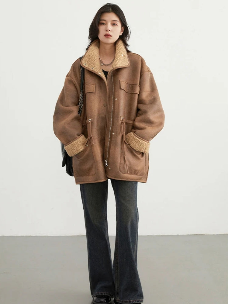 Stylish Work Outfits, Outfit Summer Ideas Double Faced Faux Leather Jacket Stylish Work Outfits, Outfit Summer Ideas Double Faced Faux Leather Jacket