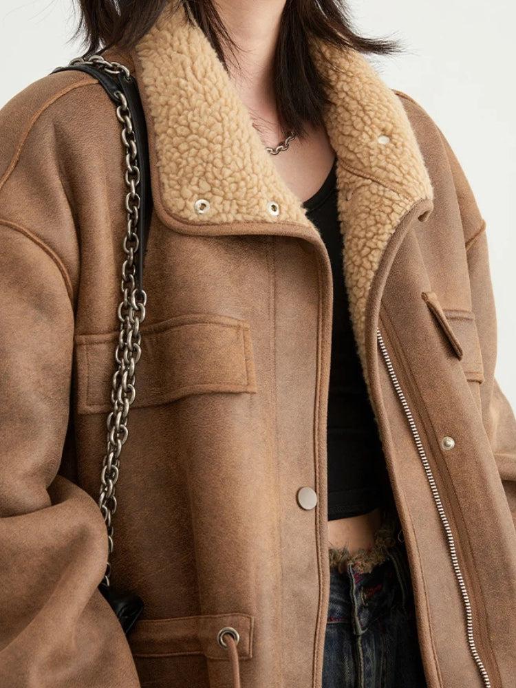 Stylish Work Outfits, Outfit Summer Ideas Double Faced Faux Leather Jacket Stylish Work Outfits, Outfit Summer Ideas Double Faced Faux Leather Jacket