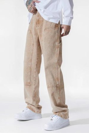 Stylish Work Outfits, Outfit Summer Ideas Drawstring Belt Straight Leg Jeans